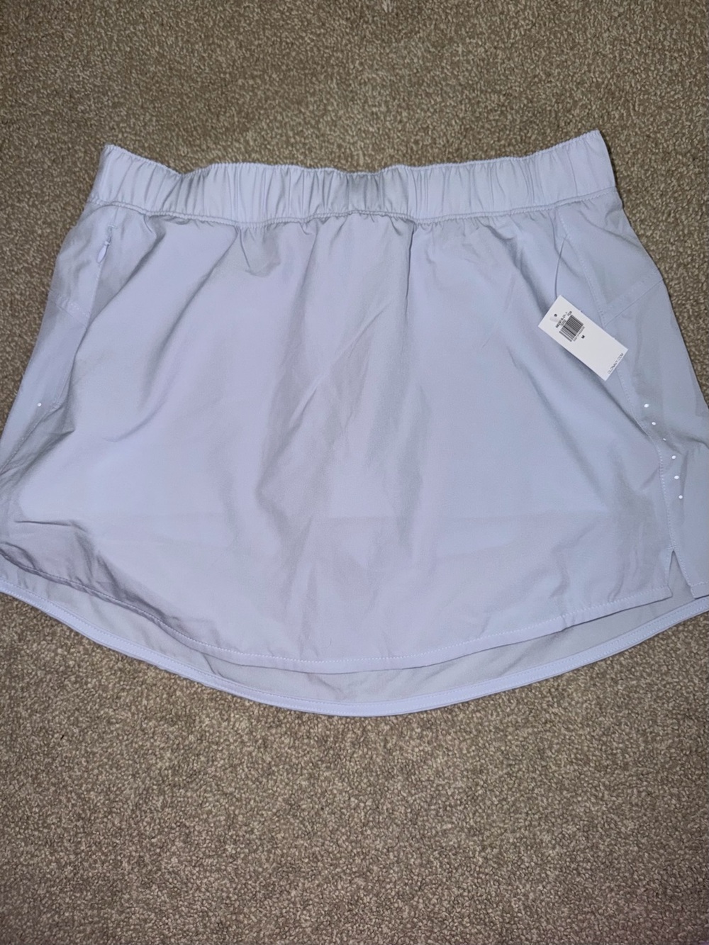 Old Navy Light Lavender Athletic Skort with Elastic Waist
